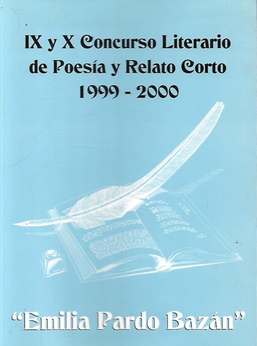 09528 510x687 - CONCURSO LITERARIO DE POESIA Y RELATO CORTO IX Y X 1999-2000 EMILIA PARDO BAZAN