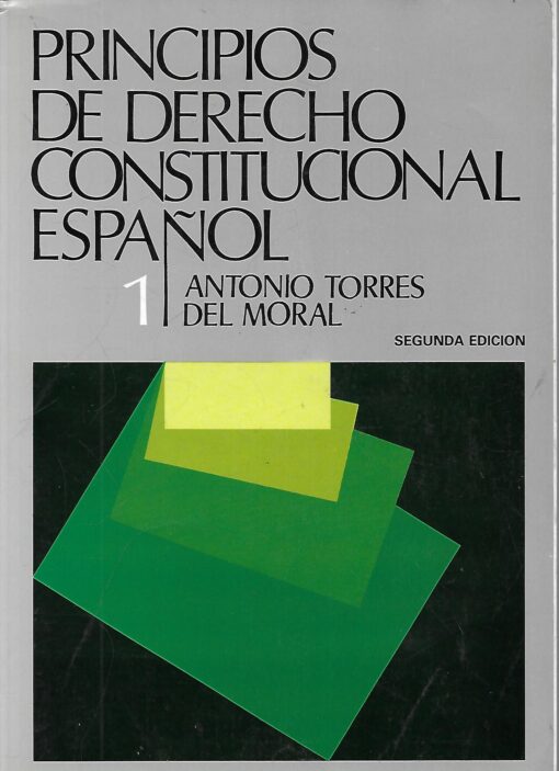 22452 510x703 - PRINCIPIOS DE DERECHO CONSTITUCIONAL ESPAÑOL 1