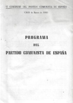 50234 247x346 - PROGRAMA DEL PARTIDO COMUNISTA DE ESPAÑA VI CONGRESO