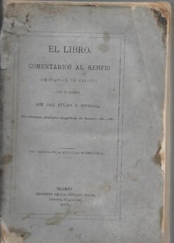 08423 247x346 - EL LIBRO COMENTARIOS AL KEMPIS I Y II