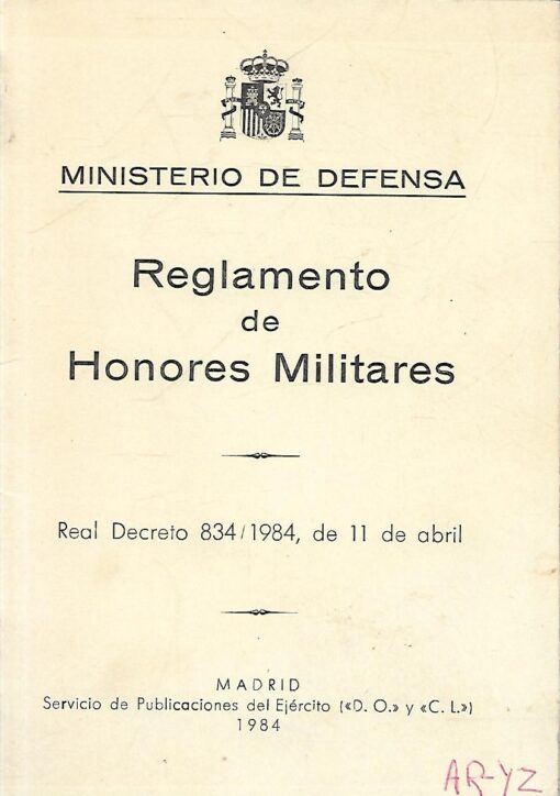 20145 1 510x724 - REGLAMENTO DE HONORES MILITARES