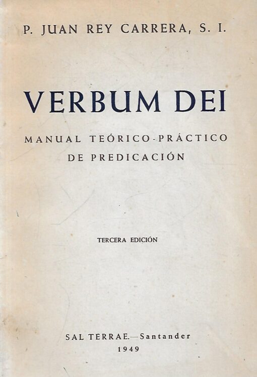 30895 510x749 - VERBUM DEI MANUAL TEORICO PRACTICO DE PREDICACION