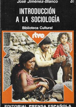 40798 247x346 - INTRODUCCION A LA SOCIOLOGIA JOSE JIMENEZ BLANCO