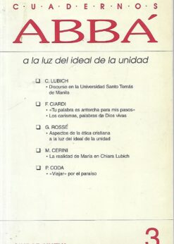 02510 247x346 - CUADERNOS ABBA 3 A LA LUZ DE LA UNIDAD