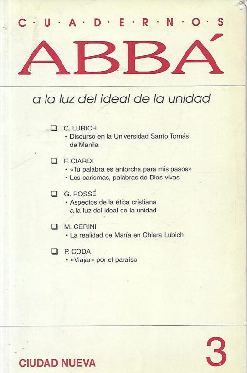 02510 510x769 - CUADERNOS ABBA 3 A LA LUZ DE LA UNIDAD