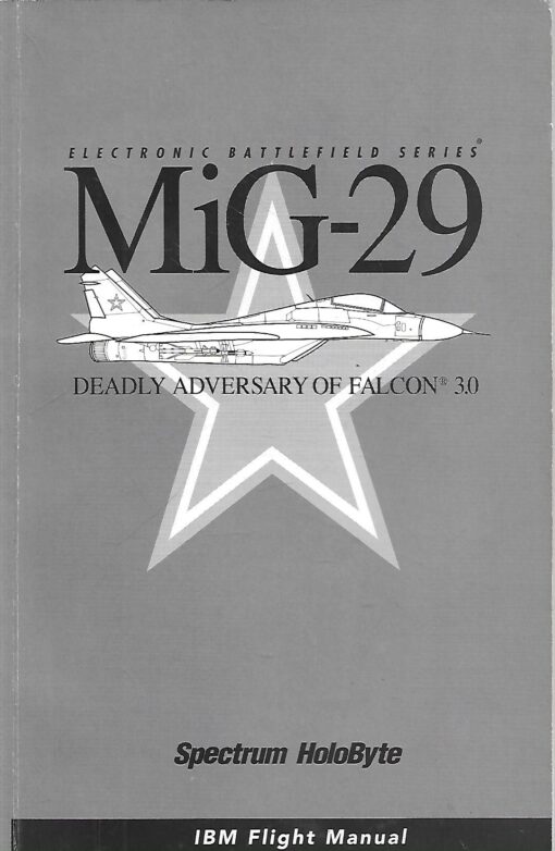 18684 510x782 - MIG 29 IBM FLIGHT MANUAL DEADLY ADVERSARY OF FALCON 30