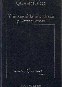 22252 247x346 - Y ENSEGUIDA ANOCHECE Y OTROS POEMAS