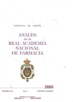 12084 247x346 - ANALES DE LA REAL ACADEMIA DE FARMACIA VOL LXX NUM 1