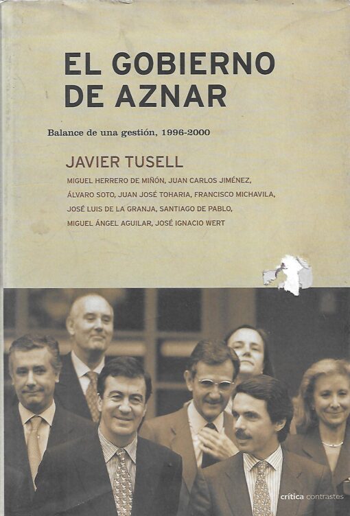 22672 510x752 - EL GOBIERNO DE AZNAR BALANCE DE UNA GESTION 1996-2000