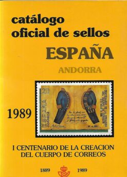 05281 247x346 - CATALOGO OFICIAL DE SELLOS ESPAÑA ANDORRA 1889-1989 I CENTENARIO DE LA CREACION DEL CUERPO DE CORREOS