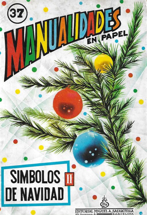 01975 510x745 - MANUALIDADES EN PAPEL NUM 37 SIMBOLOS DE NAVIDAD II