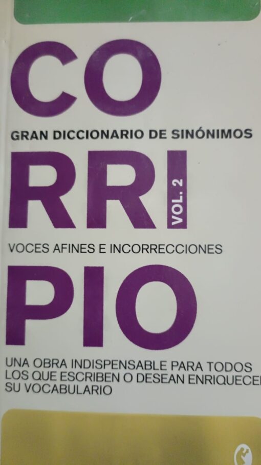 50273 510x907 - GRAN DICCIONARIO DE SINONIMOS VOCES AFINES E INCORRECCIONES VOL 2