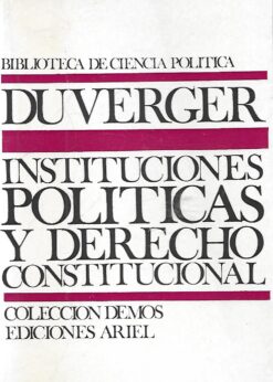 45154 247x346 - INSTITUCIONES POLITICAS Y DERECHO CONSTITUCIONAL