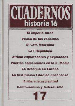 09008 247x346 - CUADERNOS HISTORIA 16 NUM 17 NUMS 161 A 170