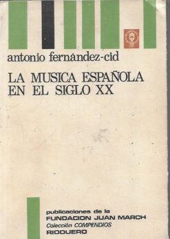 29899 247x346 - LA MUSICA ESPAÑOLA EN EL SIGLO XX