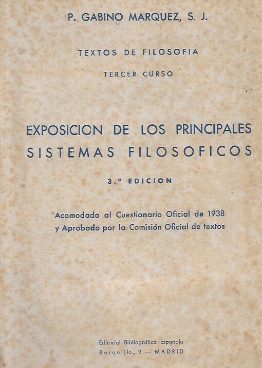 49921 510x717 - EXPOSICION DE LOS PRINCIPALES SISTEMAS FILOSOFICOS TEXTOS DE FILOSOFIA TERCER CURSO