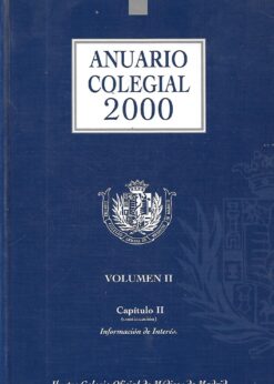 01490 247x346 - ANUARIO COLEGIAL 2000 VOLNES 1 Y 2 ILUSTRE COLEGIO OFICIAL DE MEDICOS DE MADRID