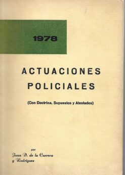 16280 247x346 - ACTUACIONES POLICIALES CON DOCTRINA SUPUESTOS Y ATESTADOS