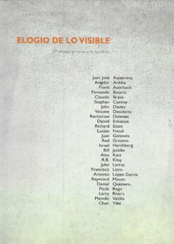 21659 247x346 - ELOGIO DE LO VISIBLE 27 ARTISTAS EN TORNO A LA FIGURACION