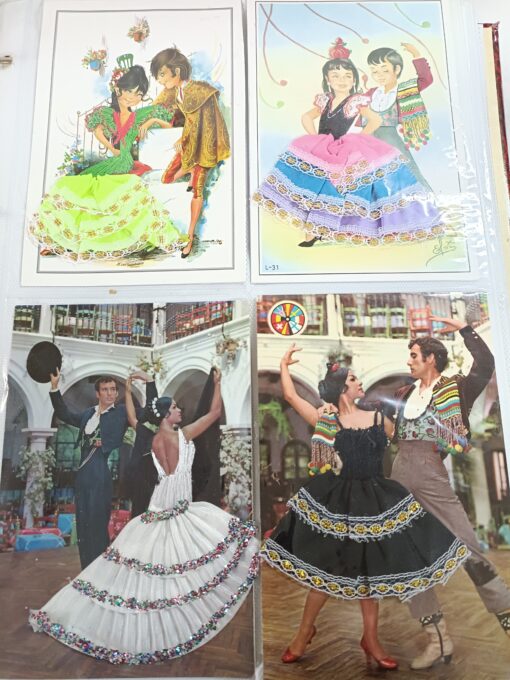 IMG 20230110 150632 510x680 - COLECCION 12 POSTALES NUEVAS BAILES SEVILLANAS CON LA BAILARINA VESTIDA