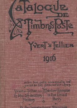 40156 247x346 - CATALOGUE DE TIMBRES POSTE 1916