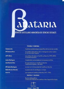 00097 247x346 - BARATARIA REVISTA CASTELLANO MANCHEGA DE CIENCIAS SOCIALES NUM 1 ENERO 1998