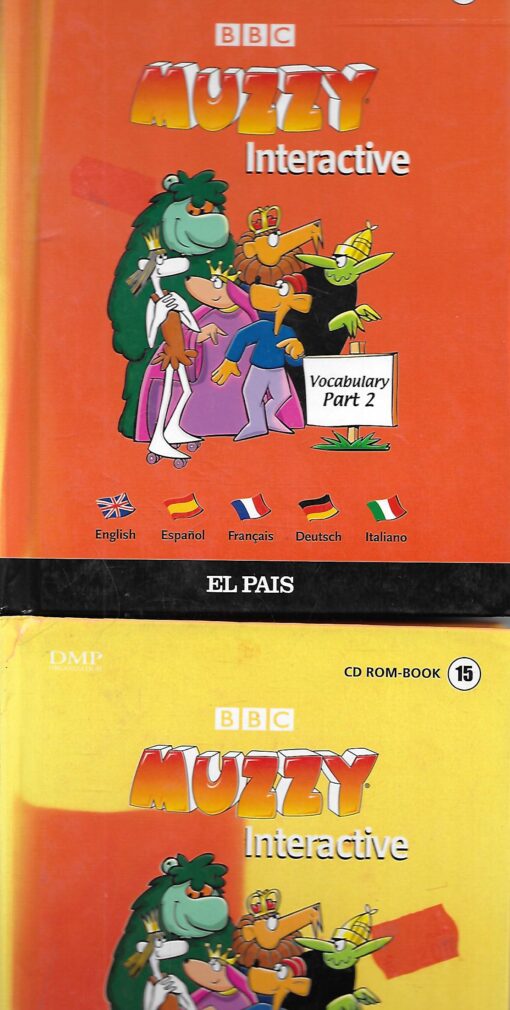 08303 510x1010 - BBC MUZZY INTERACTIVE CD ROM BOOK 14 VOCABULARY PART 2 Y CD ROM BOOK 15 VOCABULARY PART 3