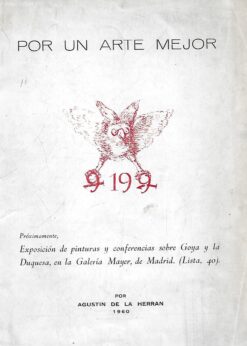 11933 247x346 - POR UN ARTE MEJOR EXPOSICION DE PINTURAS Y CONFERENCIAS SOBRE GOYA