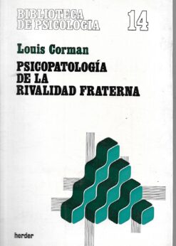 12555 247x346 - PSICOLOGIA DE LA RIVALIDAD FRATERNA BIBLIOTECA DE PSICOLOGIA NUM 14