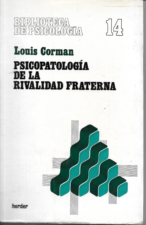 12555 510x785 - PSICOLOGIA DE LA RIVALIDAD FRATERNA BIBLIOTECA DE PSICOLOGIA NUM 14