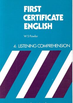 26496 247x346 - FIRST CERTIFICATE ENGLISH 4 LISTENING COMPREHENSION STUDENT S BOOK