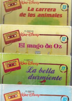 45658 247x346 - LOTE 4 LIBROS CLASICOS WALT DISNEY NUMS  10-11-12-13 ENVIO GRATIS