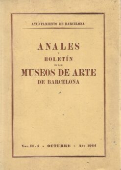 07342 247x346 - ANALES Y BOLETIN DE LOS MUSEOS DE ARTE DE BARCELONA