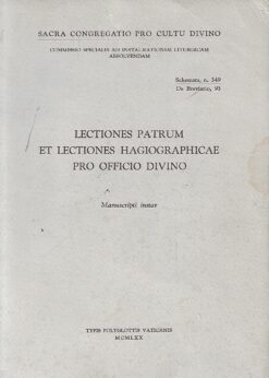 17782 247x346 - LECTIONES PATRUM ET LECTIONES HAGIOGRAPHICAE PRO OFFICIO DIVINO