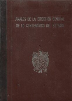 20167 247x346 - ANALES DE LA DIRECCION GENERAL DE LO CONTENCIOSO DEL ESTADO 1966-73 TOMO 2