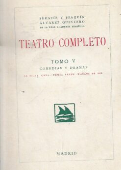 36233 247x346 - TEATRO COMPLETO VOL V COMEDIAS Y DRAMAS