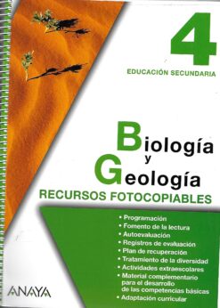 04255 247x346 - BIOLOGIA Y GEOLOGIA 4 EDUCACION SECUNDARIA RECURSOS FOTOCOPIABLES