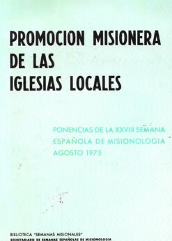 13442 247x346 - PONENCIAS DE LA XXVIII SEMANA ESPAÑOLA DE MISIONOLOGIA PROMOCION MISIOMERA DE LAS IGLESIAS LOCALES