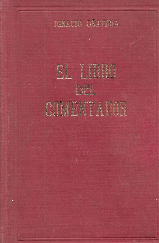 48203 510x779 - EL LIBRO DEL COMENTADOR