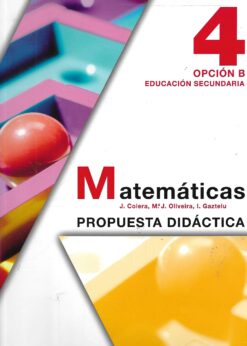 48250 247x346 - MATEMATICAS 4 OPCION B EDUCACION SECUNDARIA PROPUESTA DIDACTICA