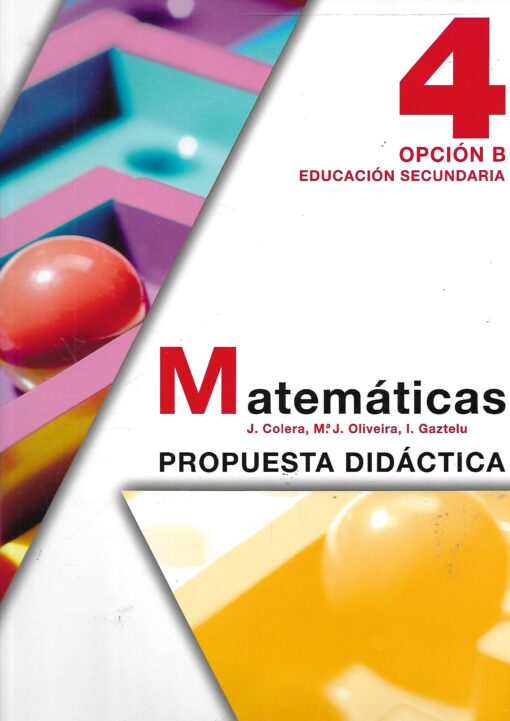 48250 510x721 - MATEMATICAS 4 OPCION B EDUCACION SECUNDARIA PROPUESTA DIDACTICA