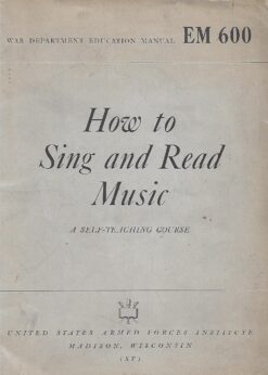 80089 247x346 - HOW TO SING AND READ MUSIC