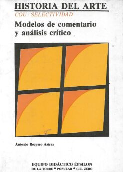 19803 247x346 - HISTORIA DEL ARTE MODELOS DE COMENTARIO Y ANALISIS CRITICO