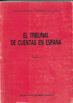 48952 247x346 - EL TRIBUNAL DE CUENTAS EN ESPAÑA DOS VOLUMENES