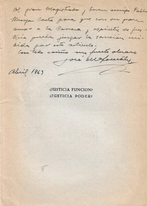 49881 510x712 - JUSTICIA FUNCION ? JUSTICIA PODER ? ARTICULO DE DON JOSE MARIA GONZALEZ DIAZ SEPARATA DE LA REVISTA DE DERECHO JUDICIAL