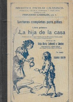 49229 247x346 - LECTURAS COMPLETAS PARA NIÑAS LIBRO PRIMERO LA HIJA DE LA CASA