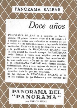 00167 247x346 - PANORAMA BALEAR Nº 90 DOCE AÑOS PANORAMA DEL PANORAMA