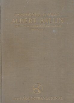 03244 247x346 - ALBERT BALLIN DIRECTOR DE LA HAMBURG - AMERIKA LINIE  HAMBURGO