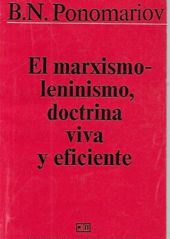 80115 247x346 - EL MARXISMO LENINISMO DOCTRINA VIVA Y EFICIENTE