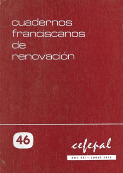 19033 247x346 - CUADERNOS FRANCISCANOS DE RENOVACION NUM 46